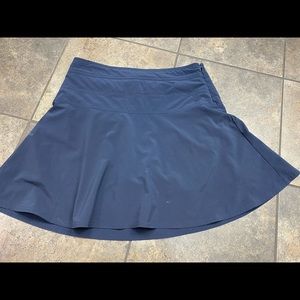 Athleta Navy Blue Sport Skirt Size 6